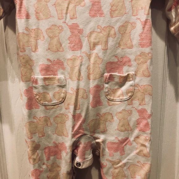 Janie and jack pink elephant onesie - Picture 4 of 4